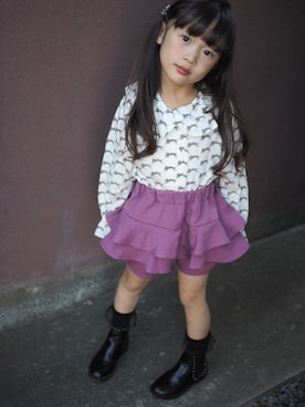 LaLaLa.....✧︎*。さん（キッズ・110cm）の冬コーディネート