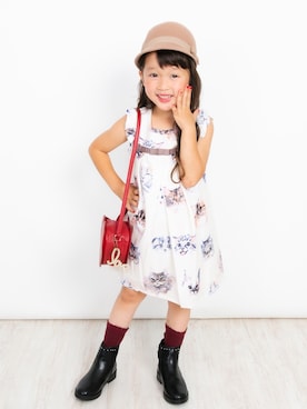 LaLaLa.....✧︎*。さん（キッズ・110cm）の冬コーディネート