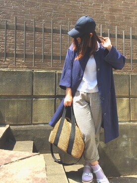 ぷーさん（レディース・159cm）の春コーディネート