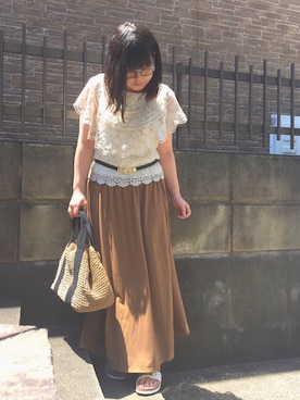 ぷーさん（レディース・159cm）の夏コーディネート