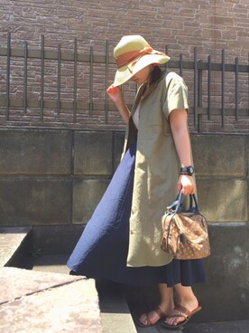 ぷーさん（レディース・159cm）の夏コーディネート