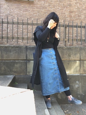 「BEAMS BOY（ビームスボーイ）のアイテム」を使った、ぷーさん（レディース・159cm）の春コーディネート