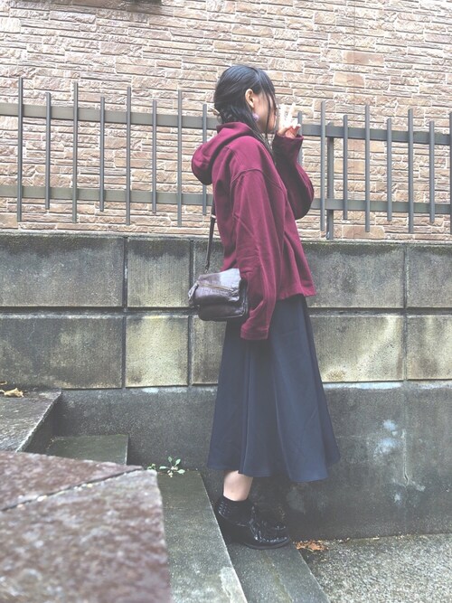 ぷー ユニクロのパーカーを使ったコーディネート Wear