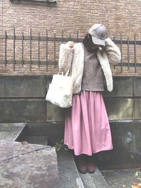 ぷーさん（レディース・159cm）の冬コーディネート