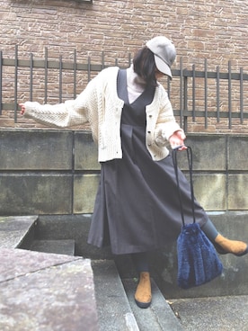 ぷーさん(レディース・159cm)の冬コーディネート