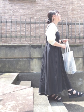 「こども ビームス（コドモビームス）のアイテム」を使った、ぷーさん（レディース・159cm）の夏コーディネート