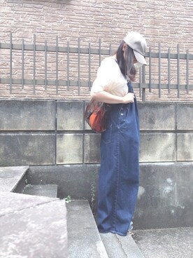 「SVEC（シュベック）のカンフーシューズ kung fu Shoes / ストラップパンプス（バレエシューズ）」を使った、ぷーさん（レディース・159cm）の秋コーディネート