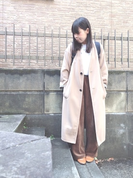 ぷーさん（レディース・159cm）の秋コーディネート