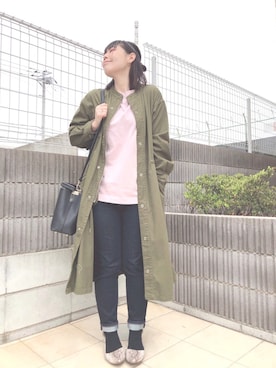 Uniqlo ユニクロ のトップス ピンク系 を使ったレディース人気ファッションコーディネート Wear