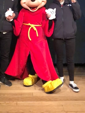 「MICKEY MOUSE（ミッキーマウス）のアイテム（その他）」を使った、koさん（レディース・161cm）の冬コーディネート