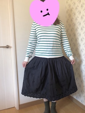 「soil（ソイル）のアイテム」を使った、　ゆきち♡　(･×･)　　　　さん（レディース・153cm）の春コーディネート