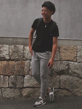 「FOREVER 21（フォーエバー トゥエンティーワン）のアイテム」を使った、NAOKIさん（メンズ・175cm）の秋コーディネート