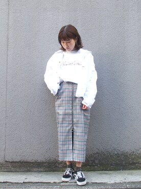 Ayaki Taguchiさん（レディース・158cm）の春コーディネート