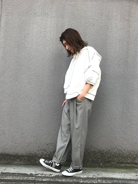 Ayaki Taguchiさん(レディース・158cm)の春コーディネート