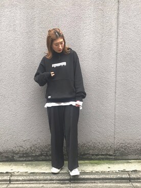 「韓国ファション」｜Ayaki Taguchiさん（レディース・158cm）の秋コーディネート