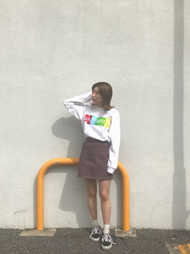 「韓国ファション」｜Ayaki Taguchiさん（レディース・158cm）の秋コーディネート