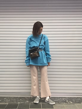 Ayaki Taguchiさん(レディース・158cm)の春コーディネート