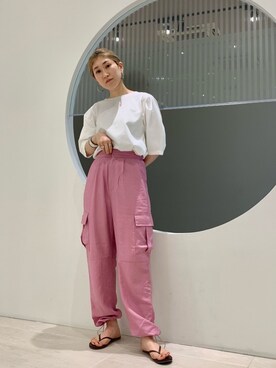 Ayaki Taguchiさん(レディース・158cm)の夏コーディネート