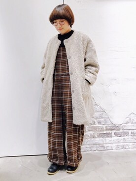 ささき｟名古屋/イオンモール大高｠さん（レディース・152cm）の冬コーディネート