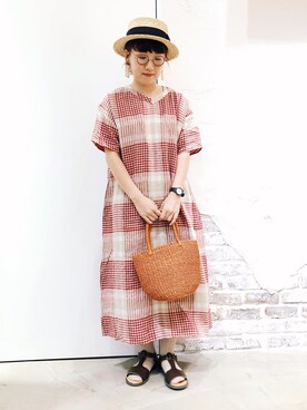 ささき｟名古屋/イオンモール大高｠さん（レディース・153cm）の夏コーディネート