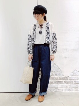 ささき｟名古屋/イオンモール大高｠さん（レディース・152cm）の夏コーディネート