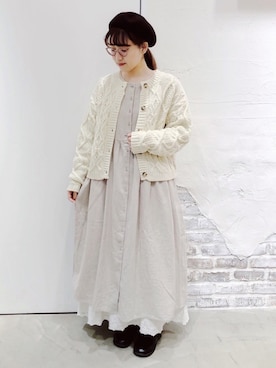 ささき｟名古屋/イオンモール大高｠さん（レディース・152cm）の冬コーディネート