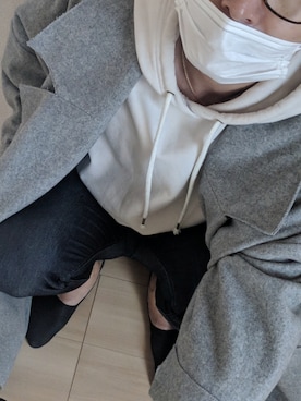 「my beautiful landlet（マイビューティフルランドレット）のアイテム（その他アウター）」を使った、yuu614さん（メンズ・176cm）の冬コーディネート