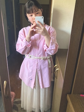 「アイテム（ヘアアクセサリー）」を使った、mmmfurugiさん（レディース・148cm・10代）の春コーディネート