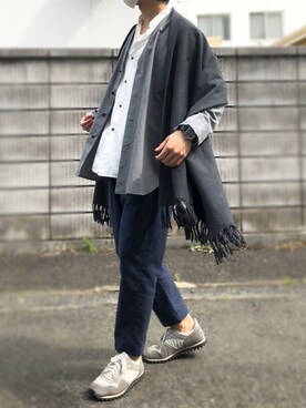 「SPALWART（スパルウォート）のアイテム」を使った、ふぐっちめんとさん（メンズ・175cm）の春コーディネート