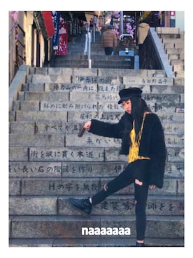 N A Aさん（レディース・159cm）の春コーディネート