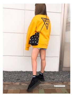 「Teva（テバ）のTeva / プラットフォーム ユニバーサル（サンダル）」を使った、N A Aさん（レディース・159cm）の春コーディネート