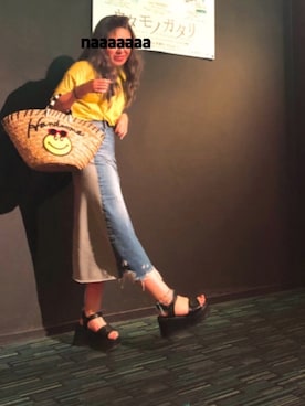 N A Aさん（レディース・159cm）の春コーディネート