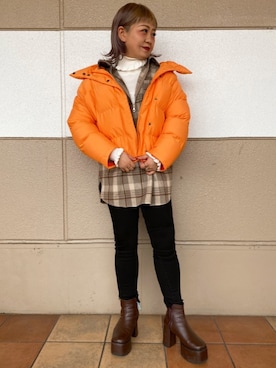 N A Aさん(レディース・159cm)の冬コーディネート