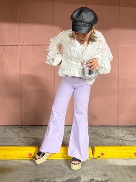 N A Aさん（レディース・159cm）の夏コーディネート