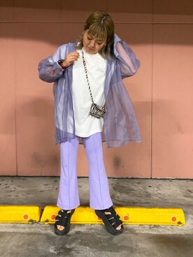 N A Aさん（レディース・159cm）の夏コーディネート