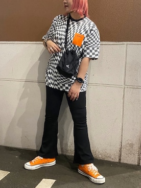 N A Aさん（レディース・159cm）の夏コーディネート