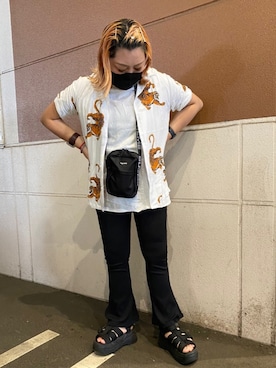 N A Aさん（レディース・159cm）の秋コーディネート