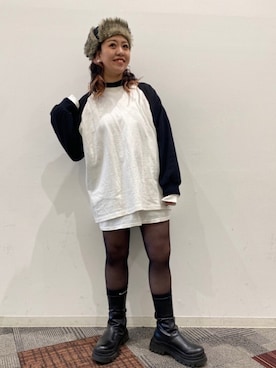 N A Aさん（レディース・159cm）の春コーディネート