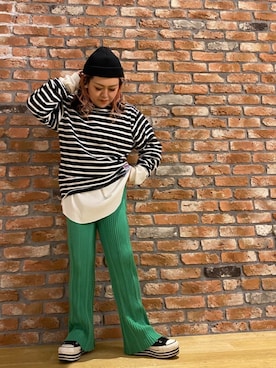 N A Aさん（レディース・159cm）の春コーディネート