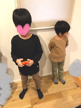 kaikykaさん(キッズ・123cm)の冬コーディネート