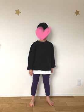 kaikykaさん（キッズ・123cm）の冬コーディネート