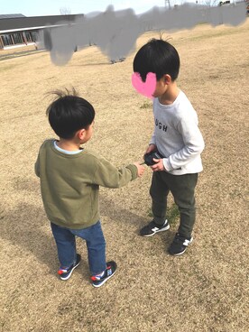 kaikykaさん（キッズ・123cm）の冬コーディネート