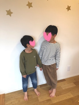 kaikykaさん（キッズ・123cm）の春コーディネート