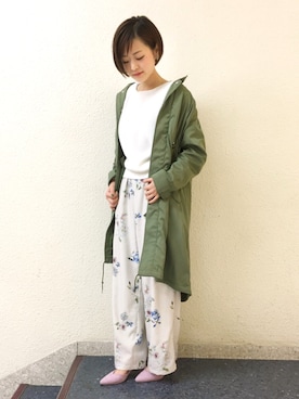 sumireさん（レディース・157cm）の冬コーディネート