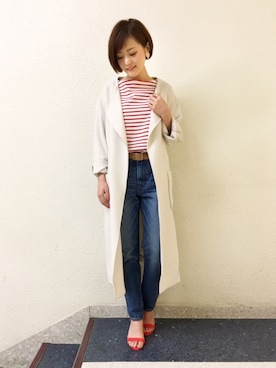 sumireさん（レディース・157cm）の春コーディネート