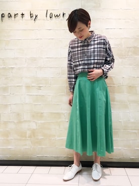 「アパートバイローリーズ」｜「アイテム（その他シューズ）」を使った、sumireさん（レディース・157cm）の冬コーディネート