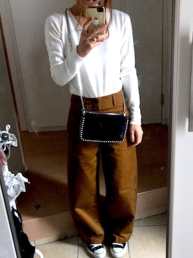 Asami◡̈さん（レディース・155cm）の秋コーディネート