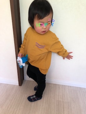 「1歳6ヶ月」｜「アイテム（その他）」を使った、miiiさん（キッズ・80cm）の冬コーディネート