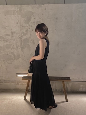 「アイテム（ワンピース/ドレス）」を使った、るんさん（レディース・153cm・10代）の夏コーディネート