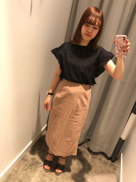 moeさん（レディース・156cm）の春コーディネート